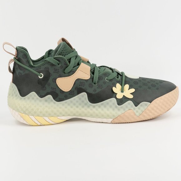 Adidas Harden Vol. 6 \'Green Oxide Monogram\' GW9032 Basketball size 10.5 main image 7